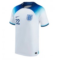 Pánský Fotbalový dres Anglie Jude Bellingham #22 MS 2022 Domácí Krátký Rukáv